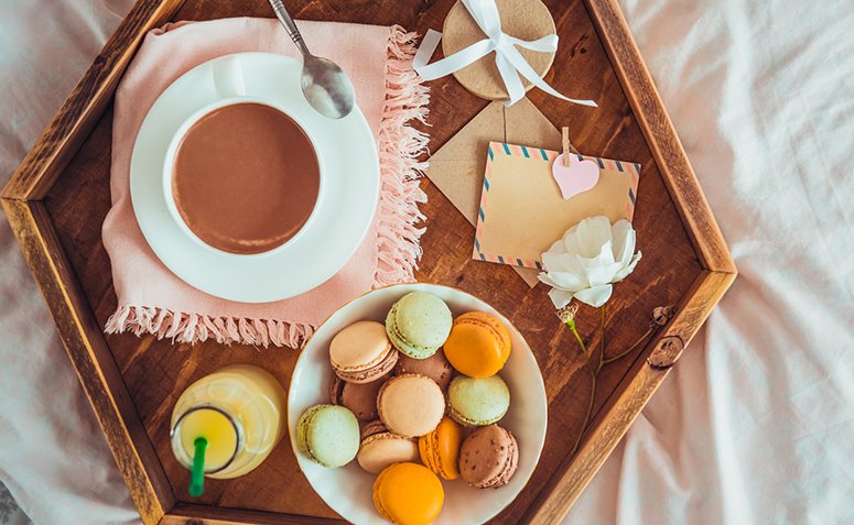 Desayuno romántico: sorprende a tus seres queridos con estas ideas