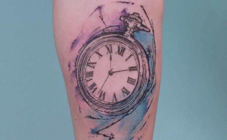 Tatuaje de reloj: significado y 50 fotos para eternizar el tiempo