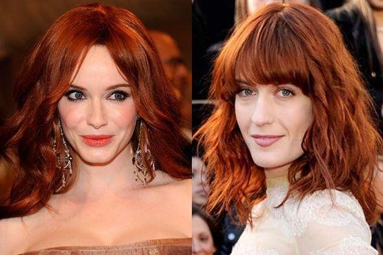 Christina Hendricks y Florence Welch