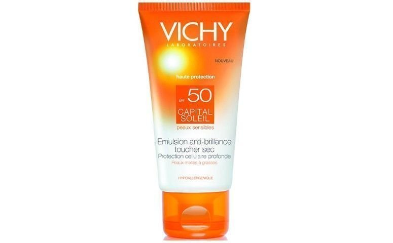 Capital Soleil Toque Seco FPS 30, de Vichy, por R $ 64,90 en Droga Raia