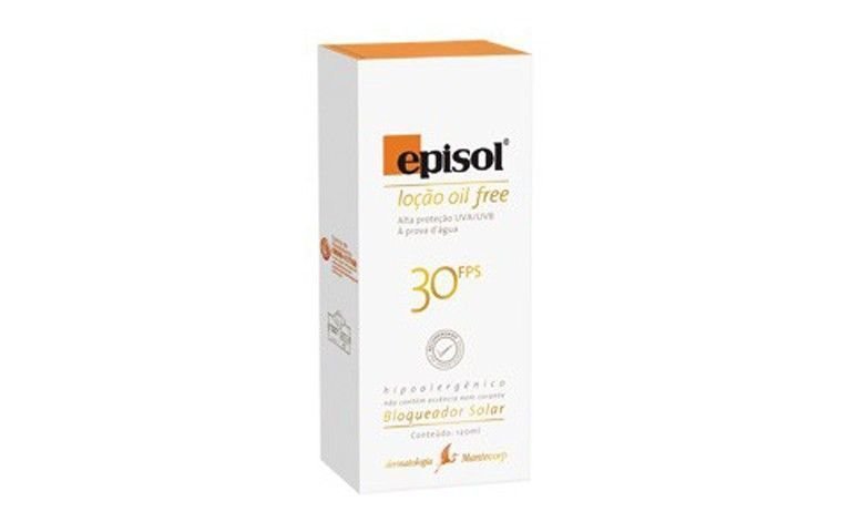 Episol Loción Oil Free FPS 30, de Mantecorp, por R $ 71,39 en Net Farma