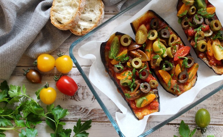 12 recetas de berenjenas al horno para una vida sana y deliciosa