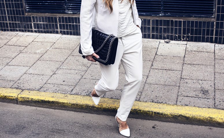 Look blanco: apuesta por la elegancia del total white